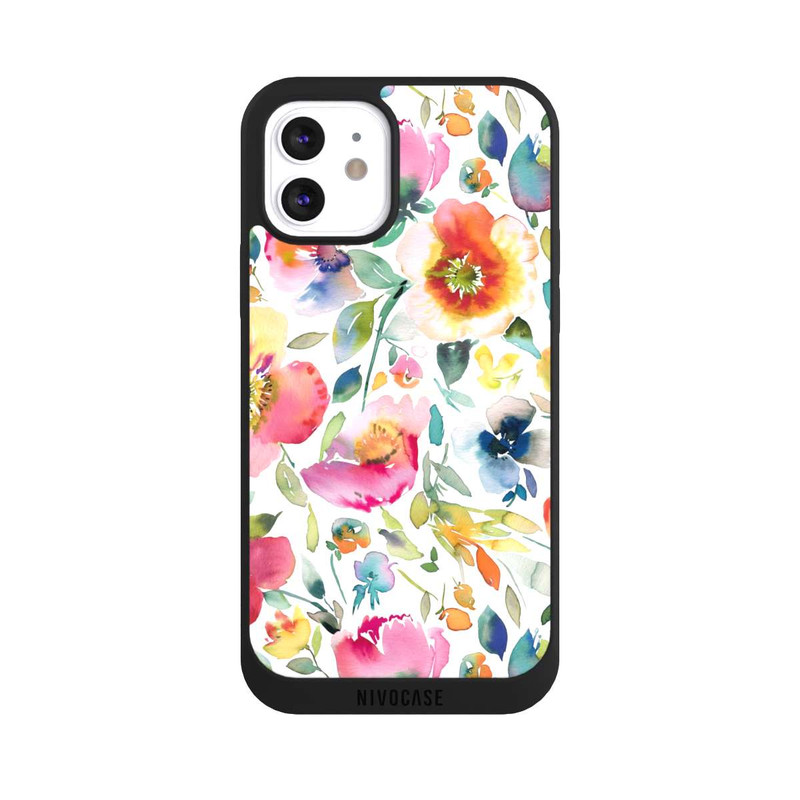 iPhone 12 NIVOpure Psychedelic Poppies Multicolor