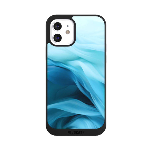 Apple iPhone 12 NIVOpure Smooth Blue Texture