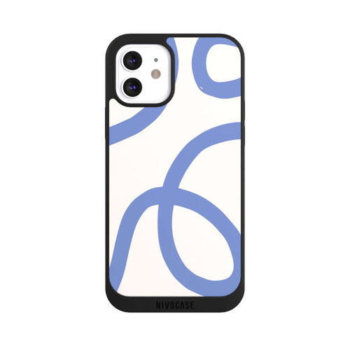 Apple iPhone 12 NIVOpure Blue Pattern