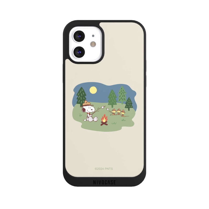 iPhone 12 NIVOpure Snoopy Lagerfeuer