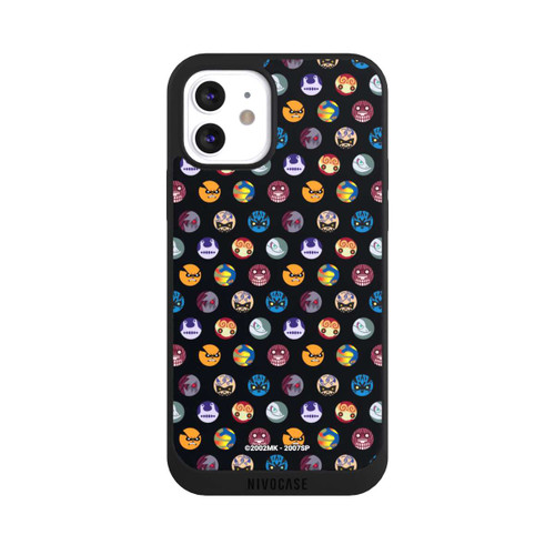 Apple iPhone 12 NIVOpure Bijuu Muster Schwarz