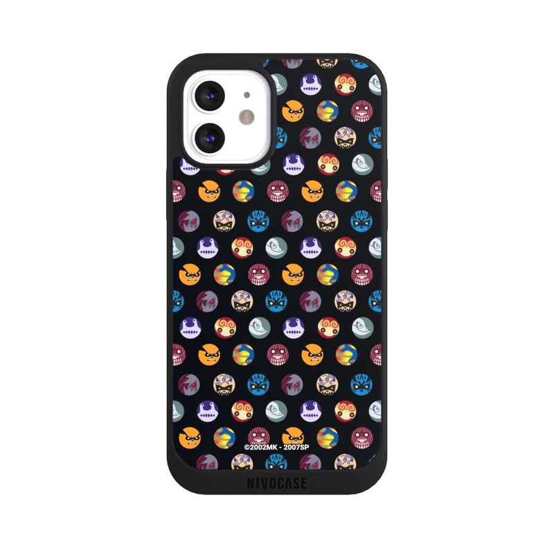 iPhone 12 NIVOpure Bijuu motif noir