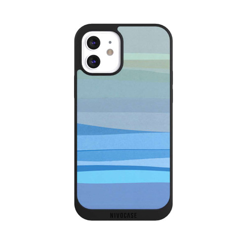 Apple iPhone 12 NIVOpure Blue Abstract 1
