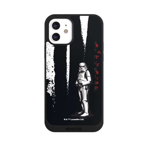 Apple iPhone 12 NIVOpure Stormtrooper Dunkle Seite
