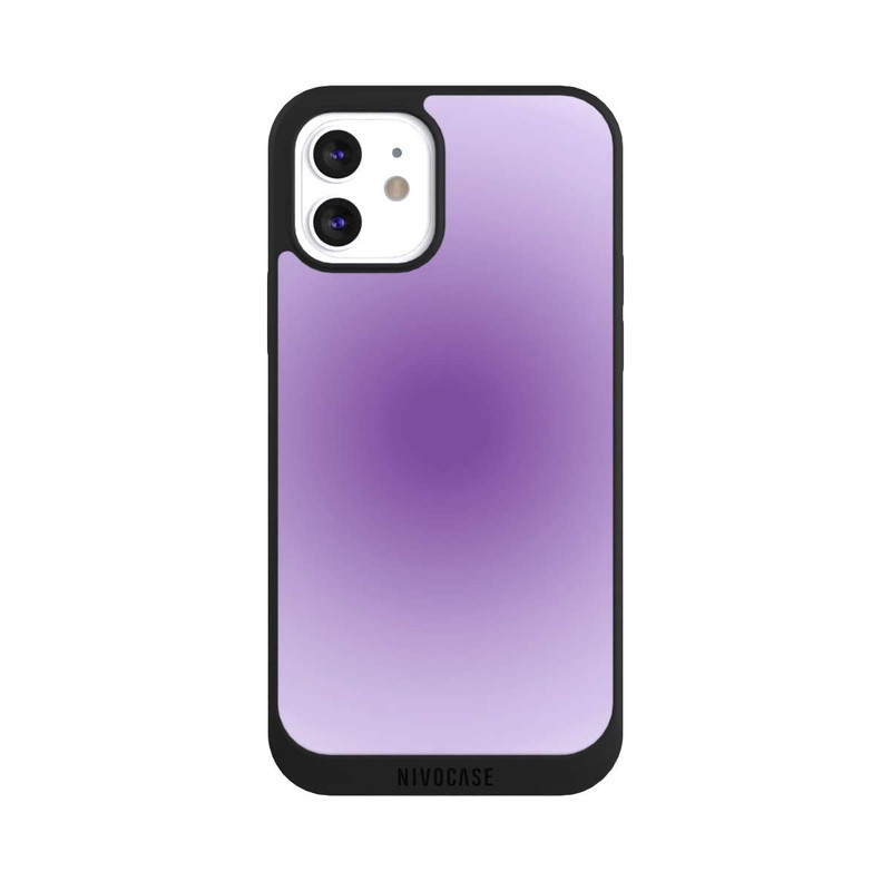 iPhone 12 NIVOpure Cercle Aura Lila