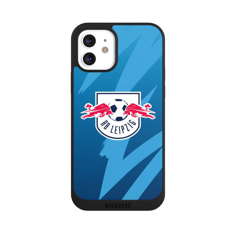 iPhone 12 NIVOpure RB Leipzig Pattern Blau