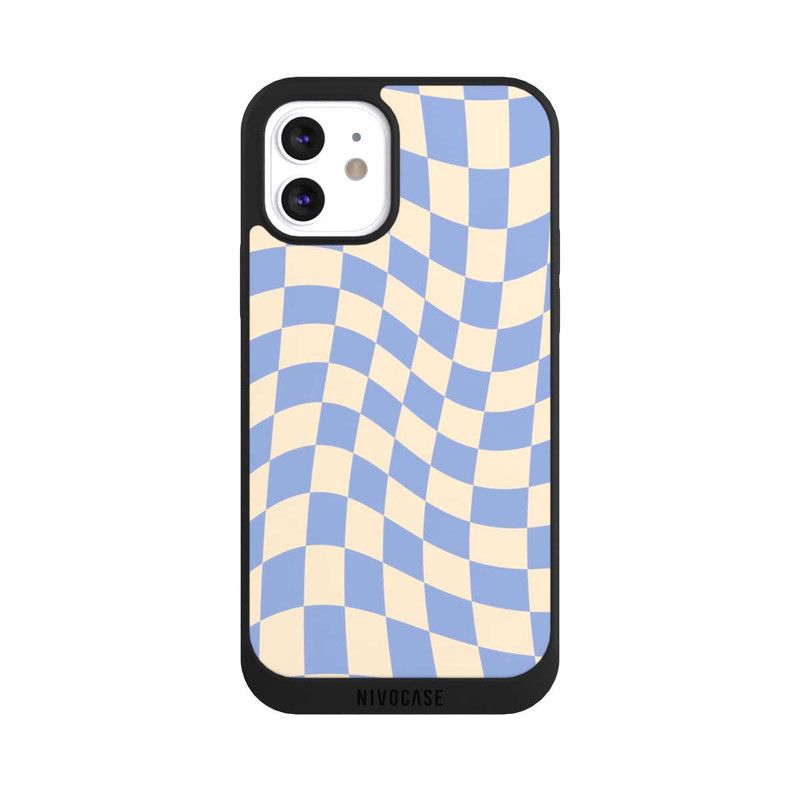 iPhone 12 NIVOpure Blue chessboard