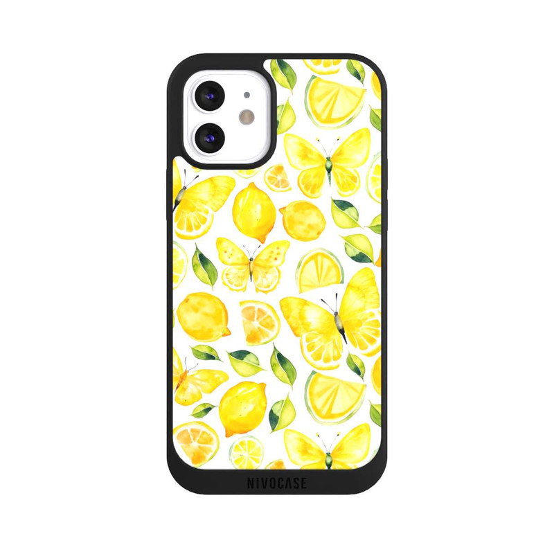 iPhone 12 NIVOpure Citron et papillon