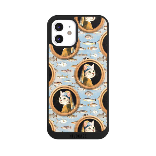 Apple iPhone 12 NIVOpure Katzen Muster