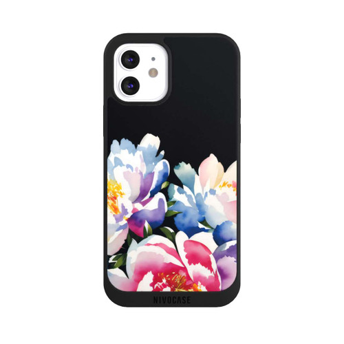 Apple iPhone 12 NIVOpure Watercolor Peonies