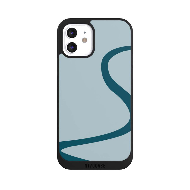 iPhone 12 NIVOpure Trendy Blue Line
