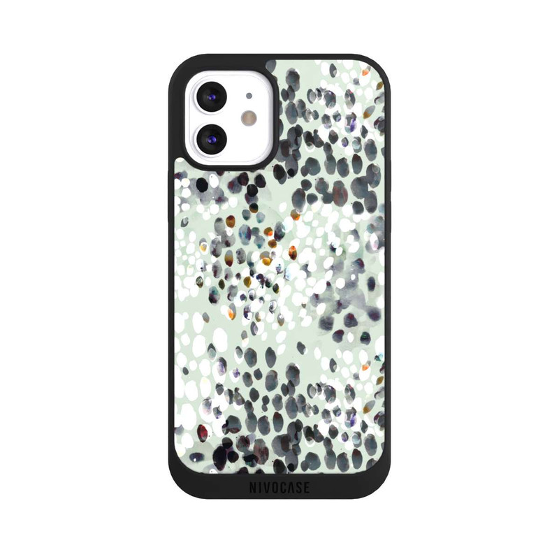 iPhone 12 NIVOpure Wasserfarben Punkte