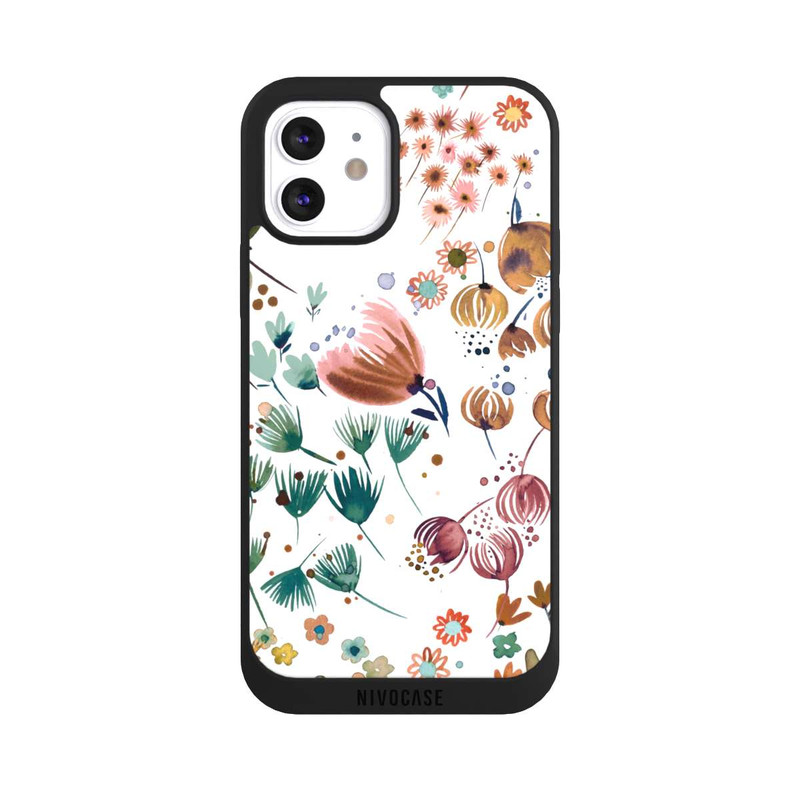 iPhone 12 NIVOpure Spring Buds Green Orange