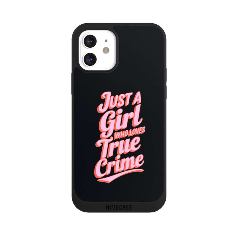 iPhone 12 NIVOpure Just a Girl Who Loves True Crime