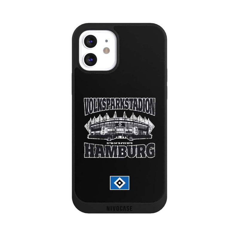 iPhone 12 NIVOpure HSV Volksparkstadion Schwarz