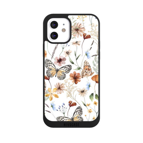 Apple iPhone 12 NIVOpure Wildflowers and Butterflies Pattern