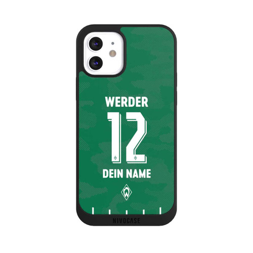 Apple iPhone 12 NIVOpure Werder Bremen Trikot Personalisierbar 25-26