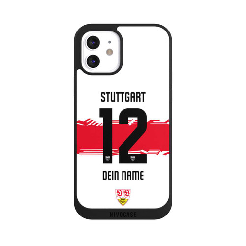Apple iPhone 12 NIVOpure VfB Stuttgart Trikot Personalisierbar 25-26