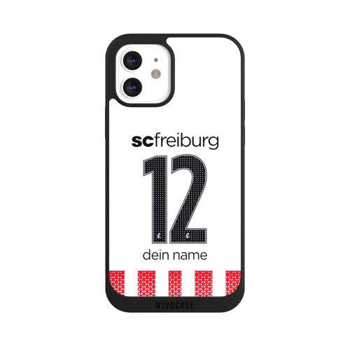 Apple iPhone 12 NIVOpure SC Freiburg Trikot Personalisierbar 25-26