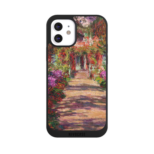 Apple iPhone 12 NIVOpure Eine Allee in Monets Garten in Giverny by Claude Monet