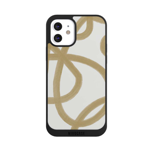 Apple iPhone 12 NIVOpure Laced Up Beije