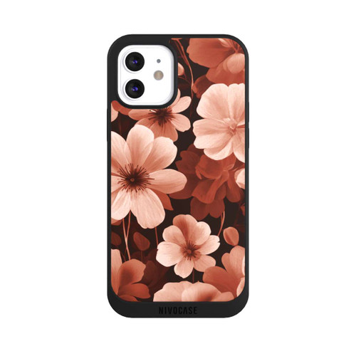 Apple iPhone 12 NIVOpure Rote Negativblumen mit KI
