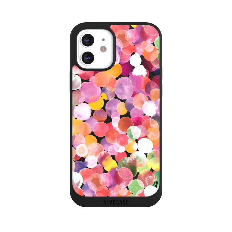 iPhone 12 NIVOpure Colorful Watercolor Dots