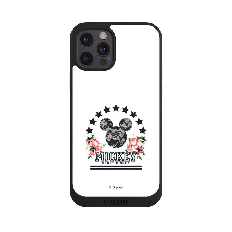 iPhone 12 Pro NIVOpure Mickey Mouse - College Flowers