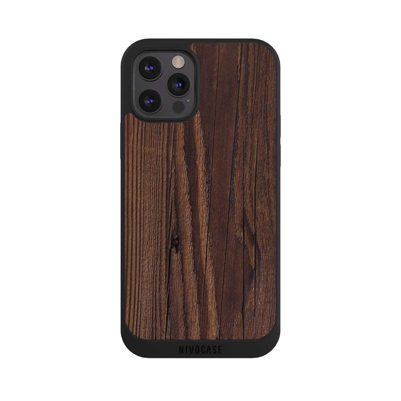 iPhone 12 Pro NIVOpure Look Grain du Bois
