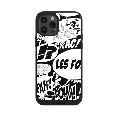 Apple iPhone 12 Pro NIVOpure Speech Bubbles Asterix Black