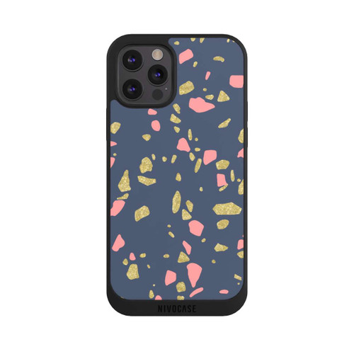 Apple iPhone 12 Pro NIVOpure Terazzo Gold-Optik