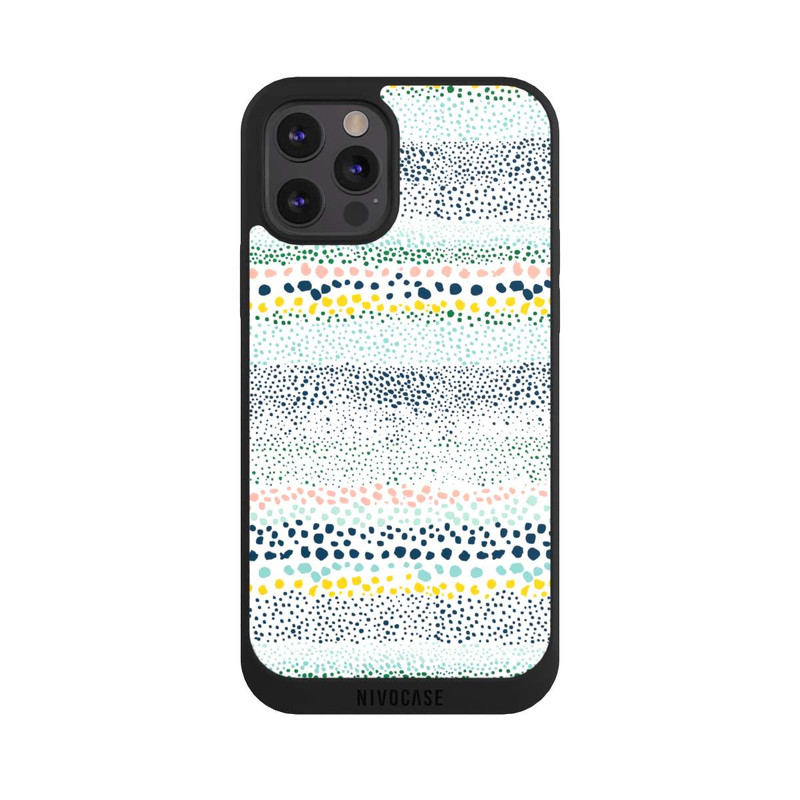 iPhone 12 Pro NIVOpure Little Dots Textured White