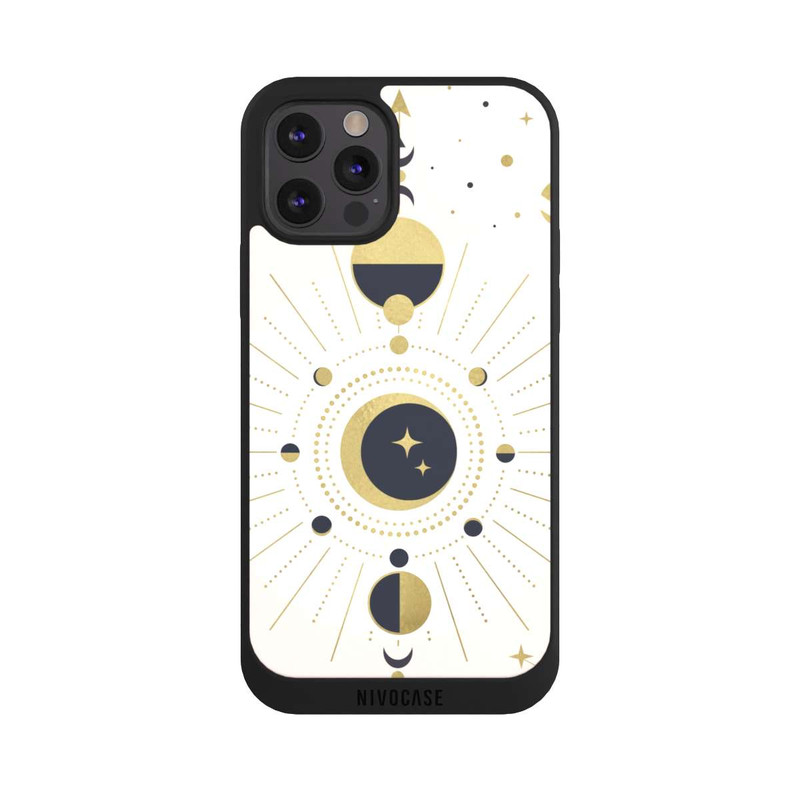 iPhone 12 Pro NIVOpure Abstract Rose Gold Look