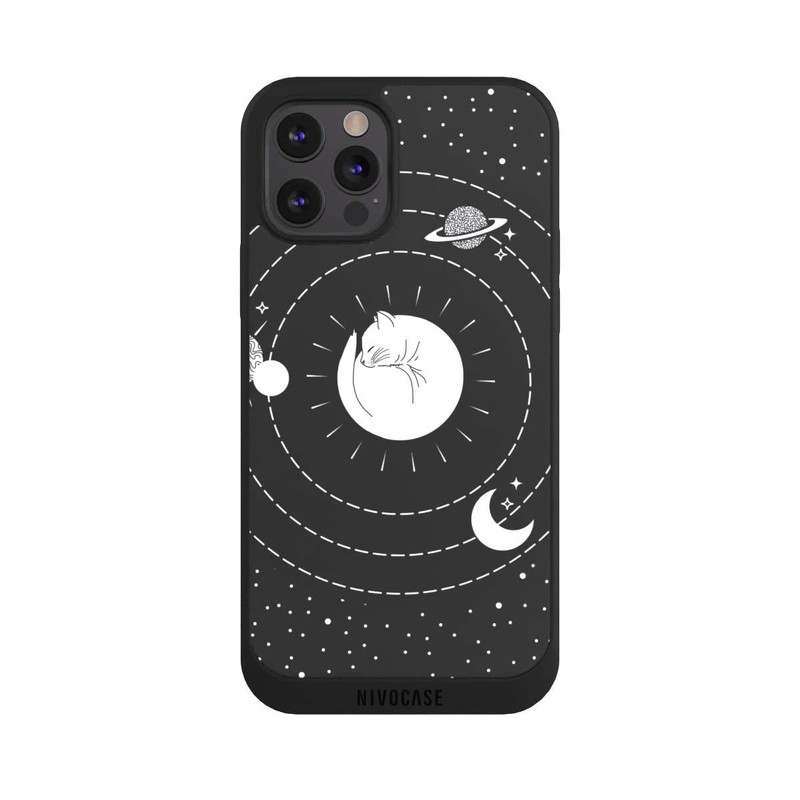 iPhone 12 Pro NIVOpure Katze und Mond