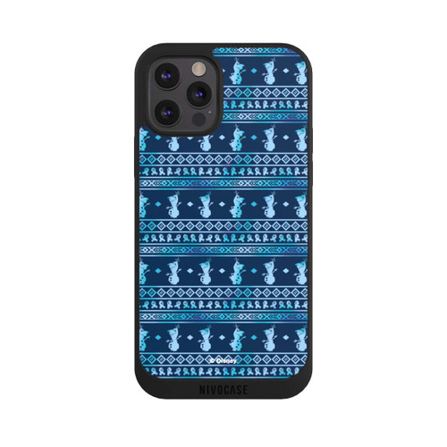 Apple iPhone 12 Pro NIVOpure Olaf Pattern Blue
