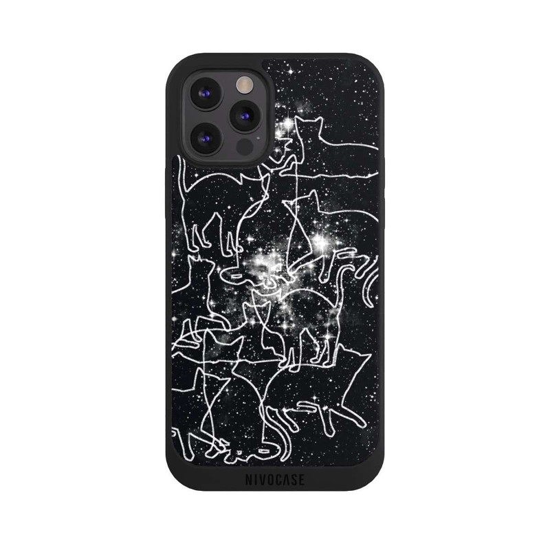 iPhone 12 Pro NIVOpure Starry Night Cats