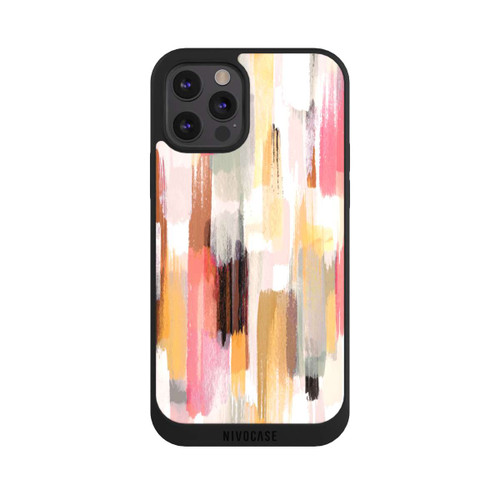 Apple iPhone 12 Pro NIVOpure Abstract Brushstrokes Autumn Shades