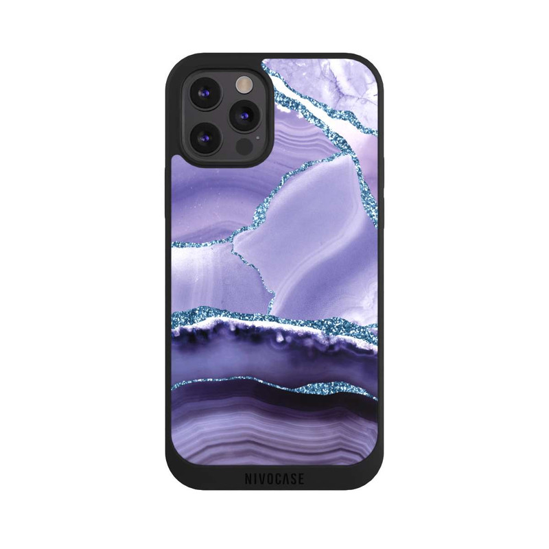 iPhone 12 Pro NIVOpure Lilac Marble Landscape