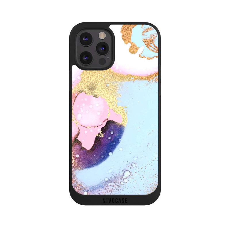 iPhone 12 Pro NIVOpure Pastel Glamour Ink Texture