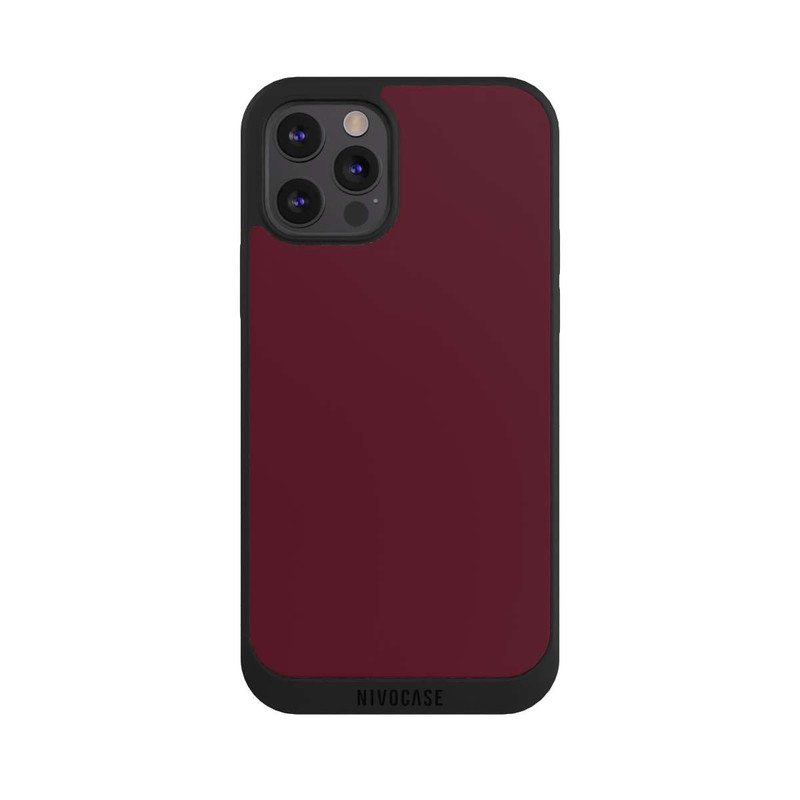 iPhone 12 Pro NIVOpure Dark red 1