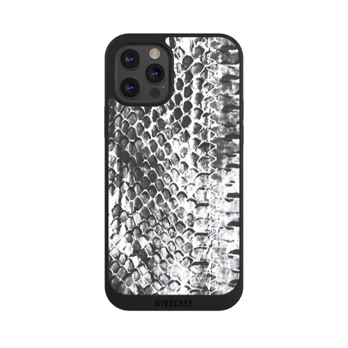 Apple iPhone 12 Pro NIVOpure Charcoal snake pattern