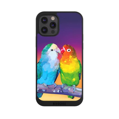 Apple iPhone 12 Pro NIVOpure Lovebirds Colorful