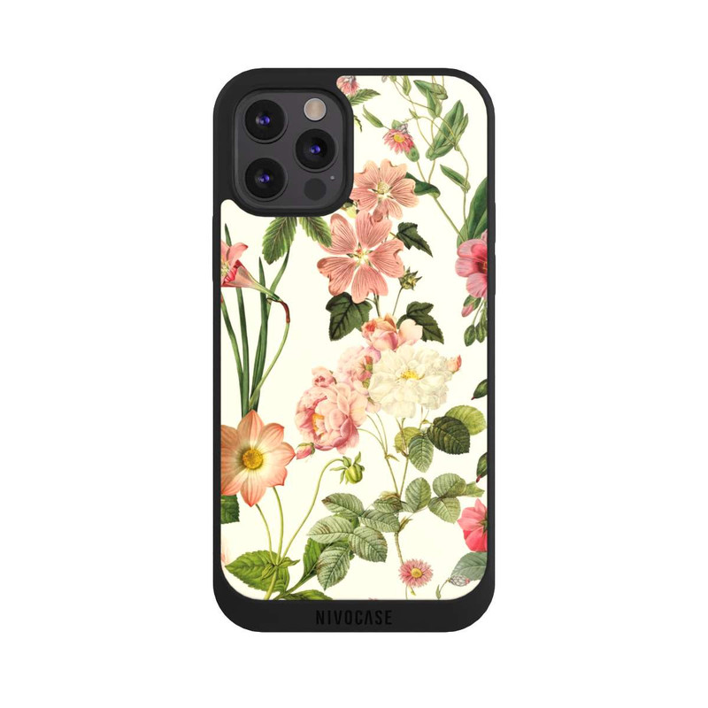 iPhone 12 Pro NIVOpure Wildblumen auf Hellgelb