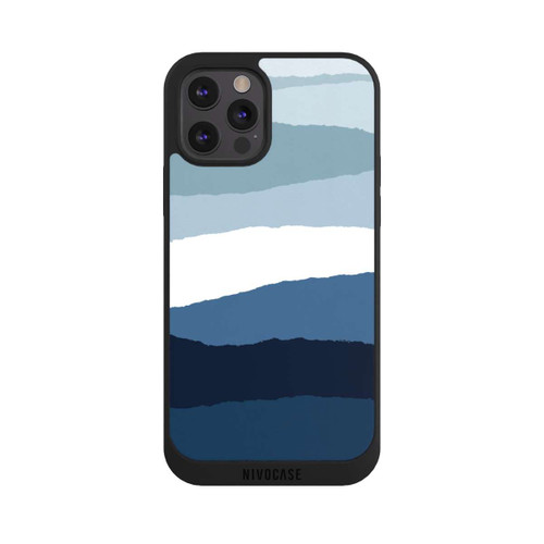 Apple iPhone 12 Pro NIVOpure Blue Abstract II