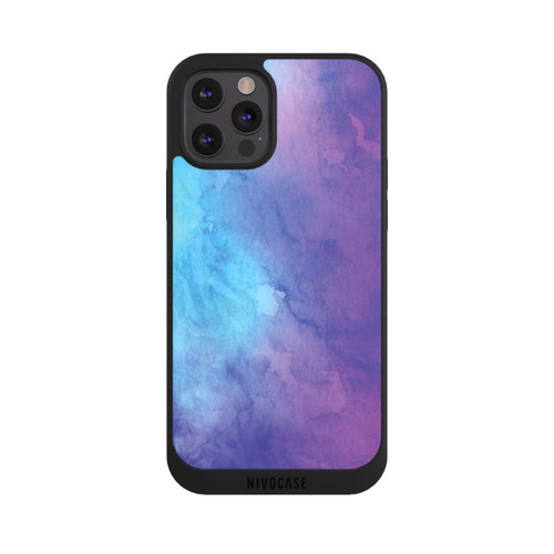 Apple iPhone 12 Pro NIVOpure Watercolour Blue Pink Fade