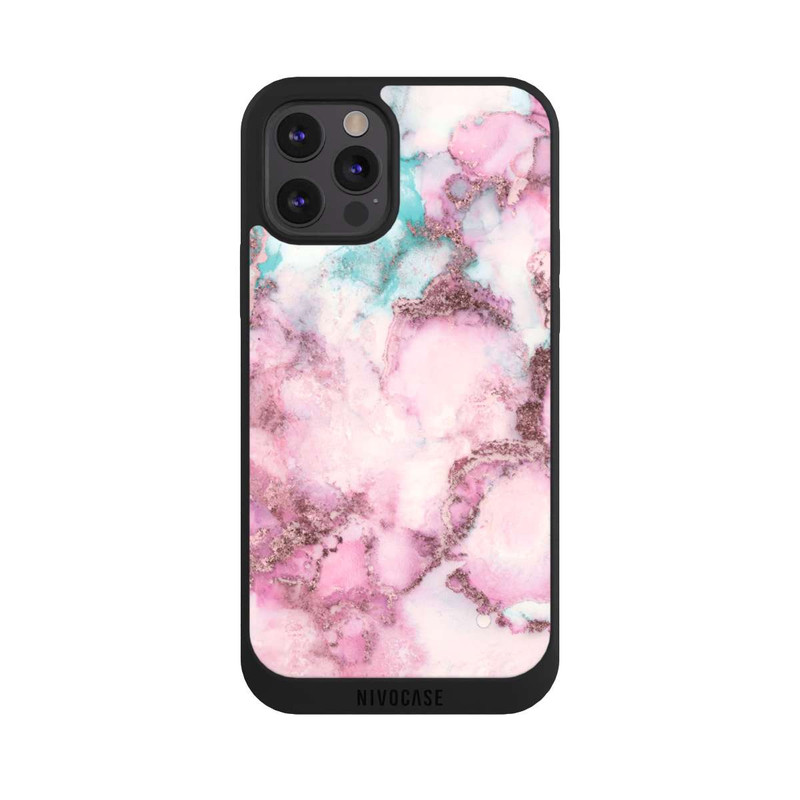 iPhone 12 Pro NIVOpure Pink Swirl Ink