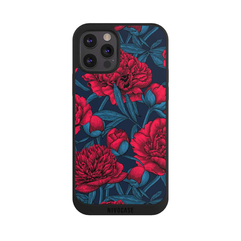iPhone 12 Pro NIVOpure Night Peony Garden