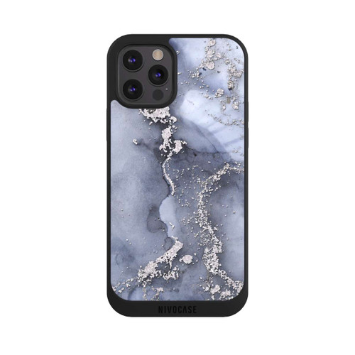 Apple iPhone 12 Pro NIVOpure Ink Blue Silver