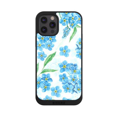 Apple iPhone 12 Pro NIVOpure Forget Me Not Pattern 