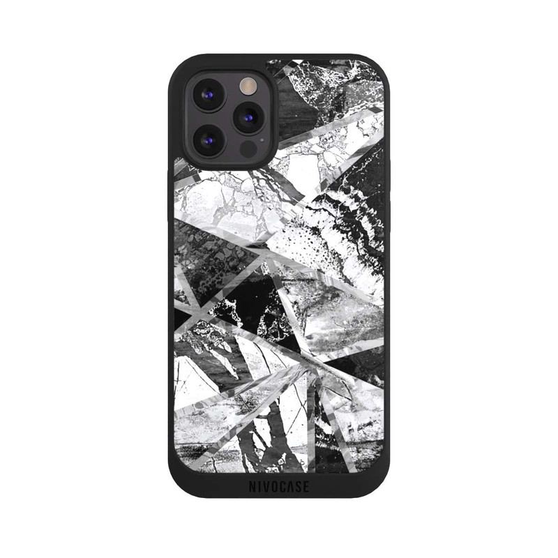 iPhone 12 Pro NIVOpure Monochrome Marble Tiles